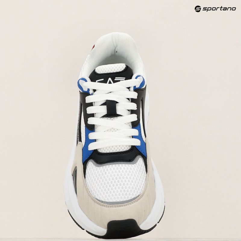 Boty EA7 Emporio Armani Crusher Sonic Mix white/ black/ lapis blue/ syrah 10