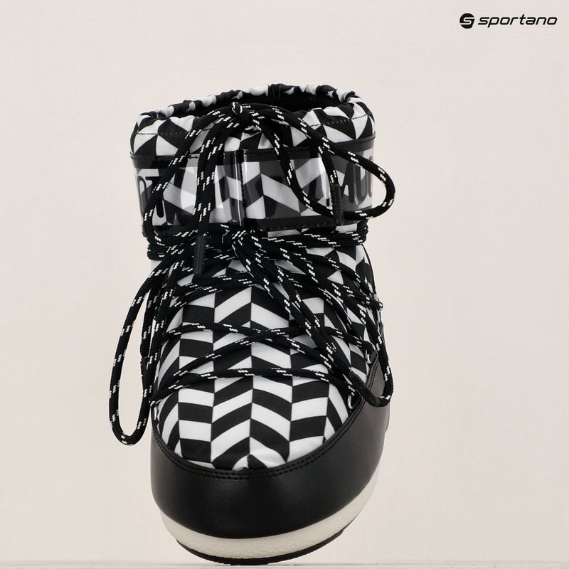 Dámské sněhule Moon Boot Icon Low Optical black/white 11