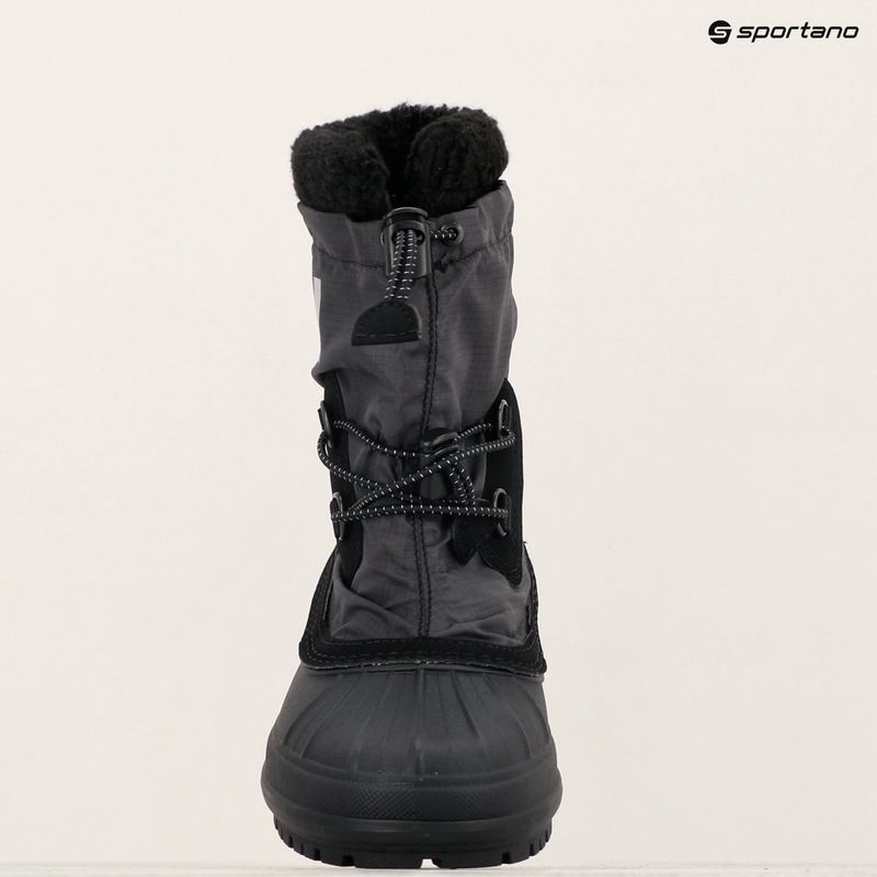 Dětské sněhule  Helly Hansen JK Varanger Insulated black/ light grey 15