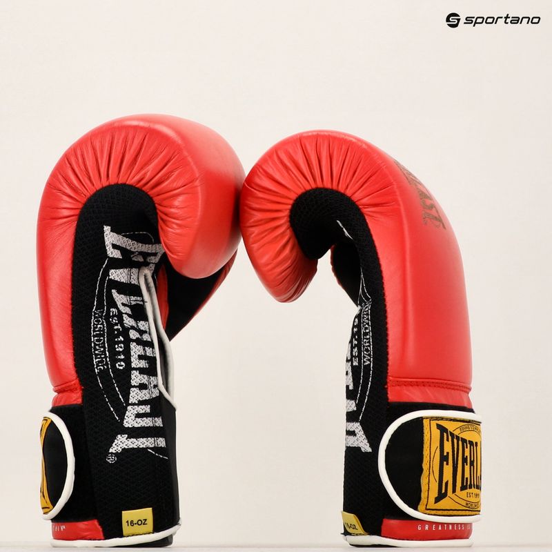 Boxerské rukavice  Everlast 1910 Classic red 9