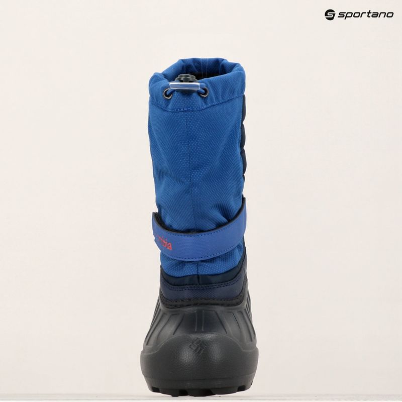 Dětské sněhule Columbia Youth Powderbug Snowlite mountain blue/ spicy 10