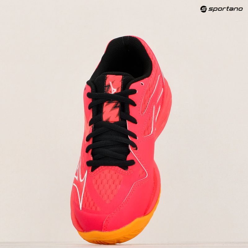 Dětské boty na volejbal Mizuno Lightning Star Z7 radiant red/white/carrot curl 15