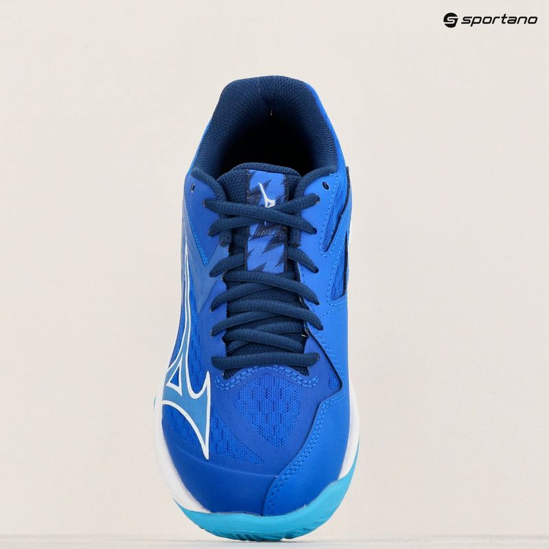 Dětské boty na volejbal Mizuno Lightning Star Z7 mugen blue/white/estate blue 12