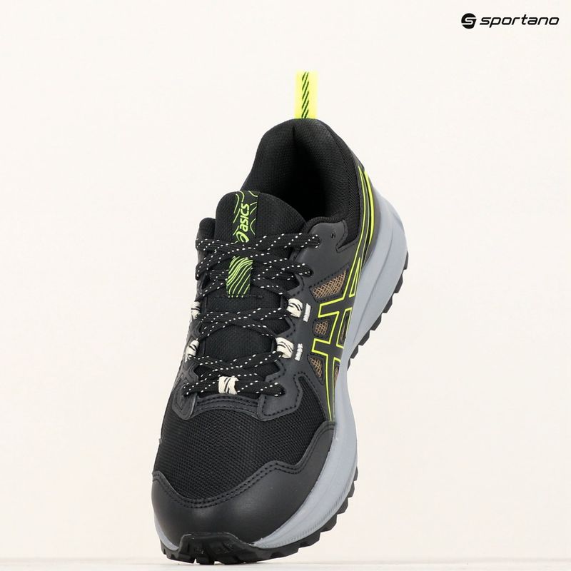 Pánské běžecké boty  ASICS Trail Scout 3 black/safety yellow 16