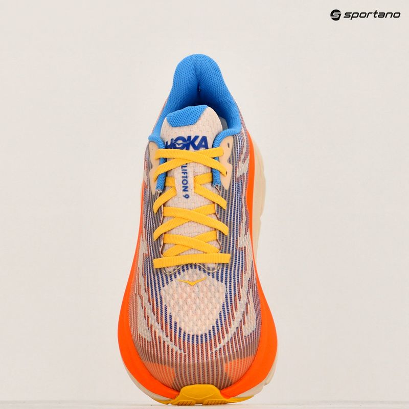 Dětské běžecké boty  HOKA Clifton 9 ultramarine/electric tangerine 16