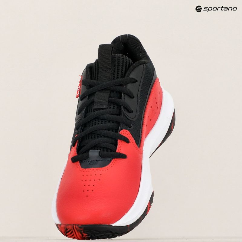 Dětské basketbalové boty Under Armour GS Lockdown 7 red/black/white 15