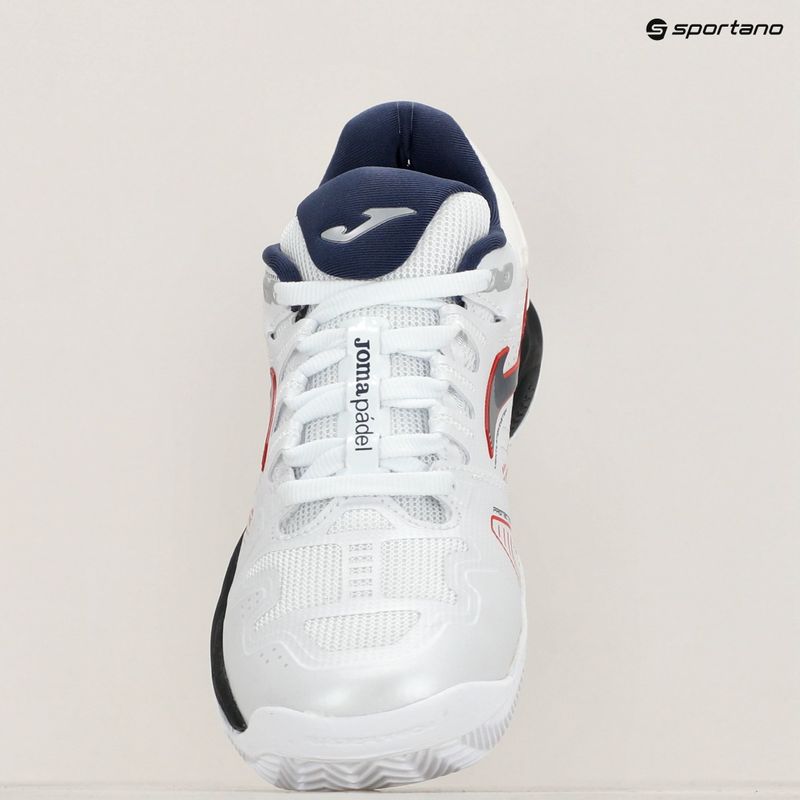 Dětské tenisové boty  Joma Slam JR C white/navy blue 10