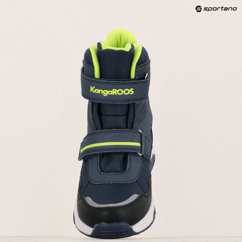 Juniorské sněhule  KangaROOS K-MJ Camp V RTX dk navy / lime 16