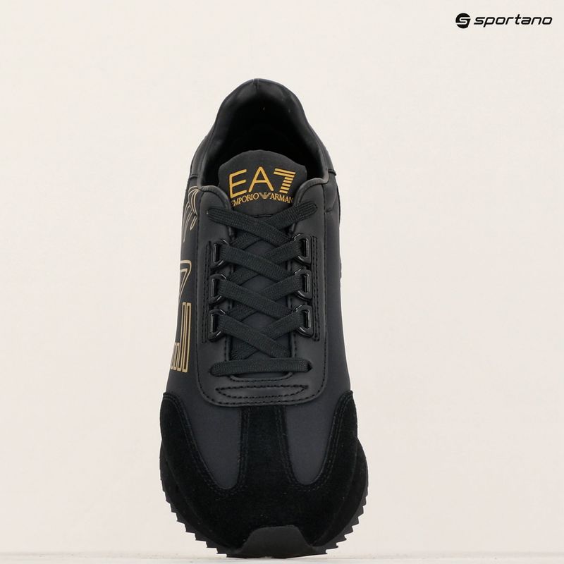 Boty EA7 Emporio Armani Black & White Vintage triple black/gold 6