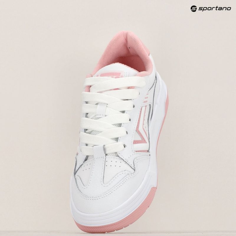 Boty Vans Upland leather white/pink 10