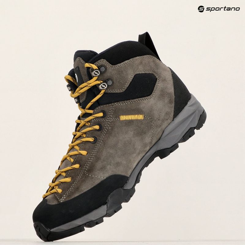 Pánské trekové boty SCARPA Mojito Hike GTX titanium/mustard 9