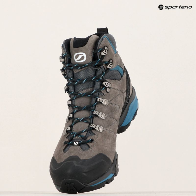 Pánské trekové boty SCARPA ZG Trek GTX titanium/lake blue 15