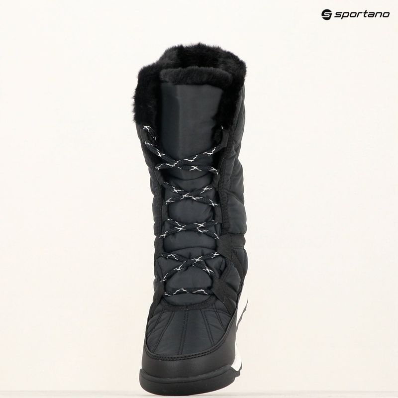 Dámské sněhule Sorel Whitney II Plus Tall Lace WP black/sea salt 10