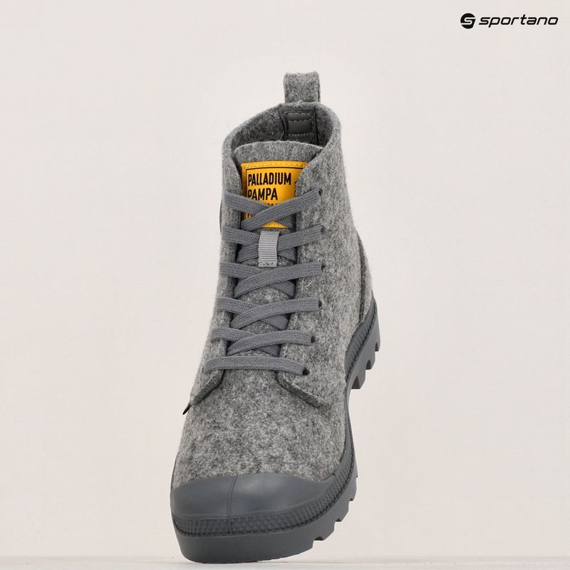 Boty Palladium Pampa Hi Merino grey 15