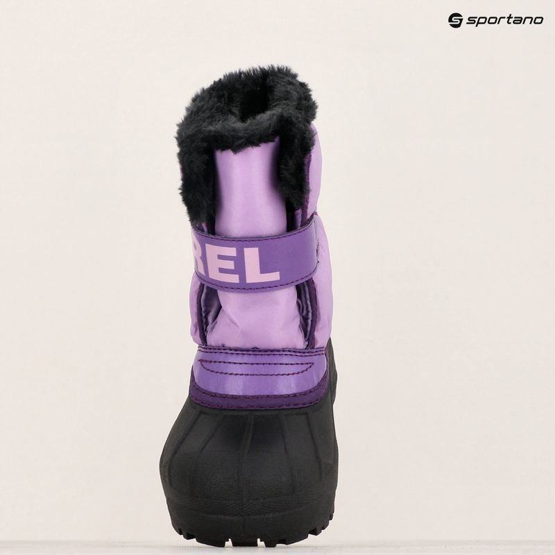 Dětské sněhule Sorel Snow Commander gumdrop/purple violet 16