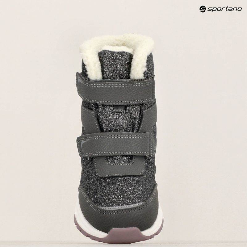 Dětské sněhule Viking Equip Warm Waterproof 2V charcoal/dusty pink 15