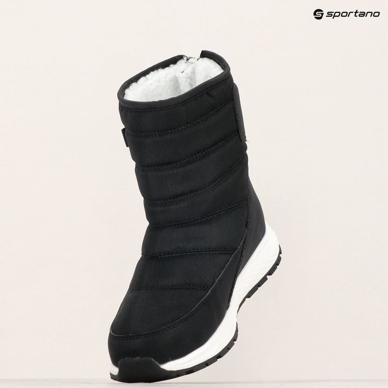 Dětské sněhule Viking Footwear Equip Warm Waterproof 1V Pull On black 10