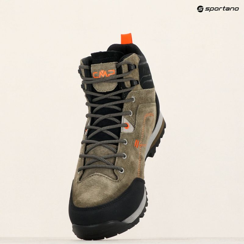 Pánské trekové boty CMP Alcor 2.0 Low Wp fango / arancio 9