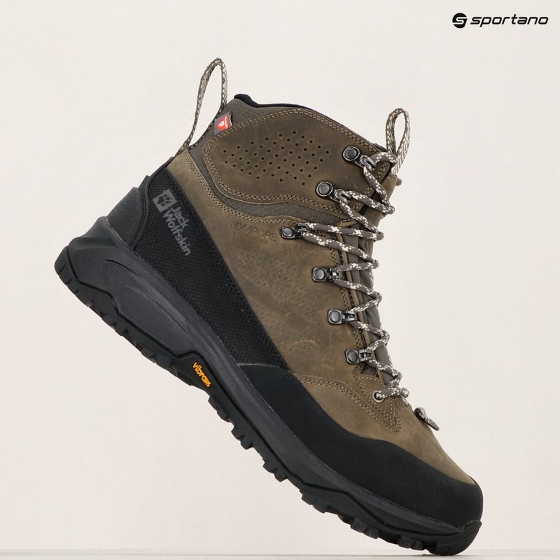 Pánské trekové boty Jack Wolfskin Terraquest Arctic Texapore Mid cold coffee 11