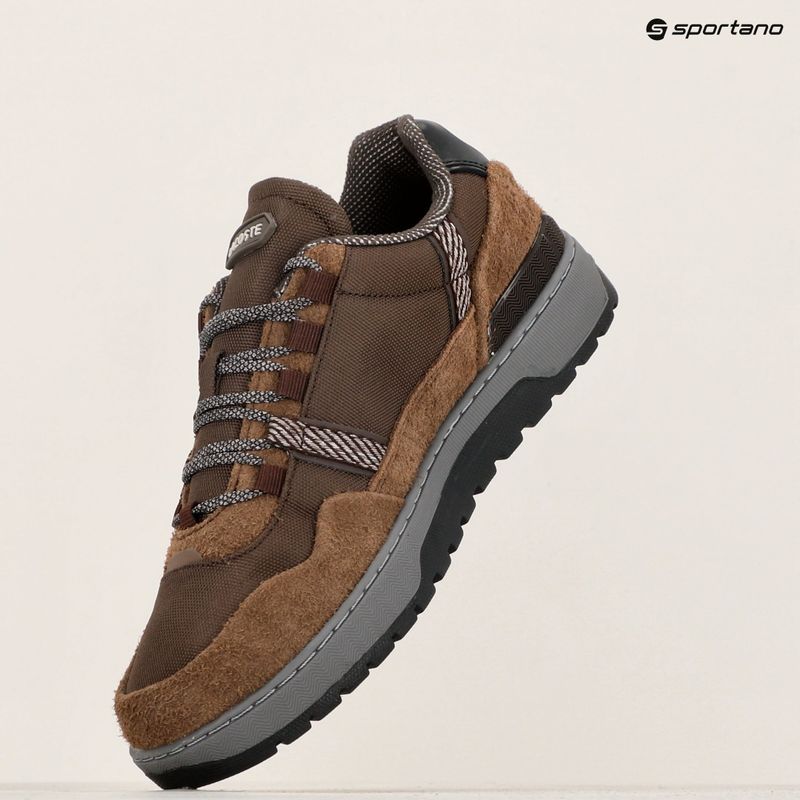 Pánské boty Lacoste T-Clip Winter Outdoor brown/dark grey 15