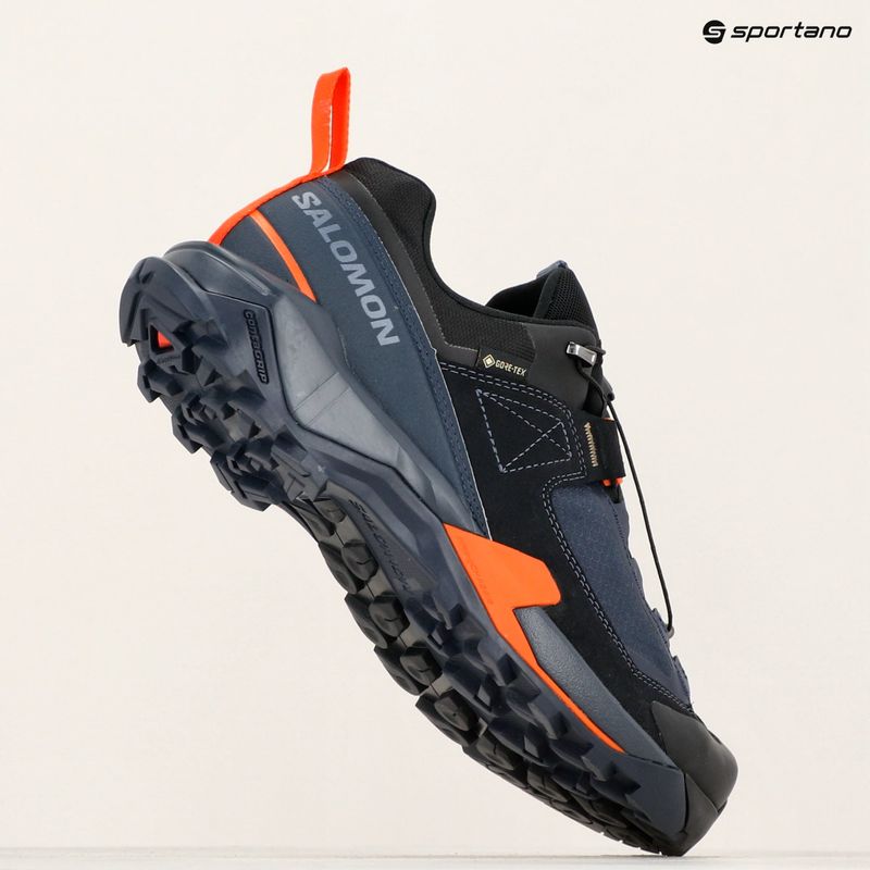 Pánské trekové boty Salomon X Ultra Alpine GTX grisaille/black/red orange 22