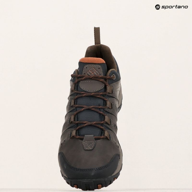 Pánské trekové boty Columbia Woodburn II Waterproof cordovan/ cinnamon 17