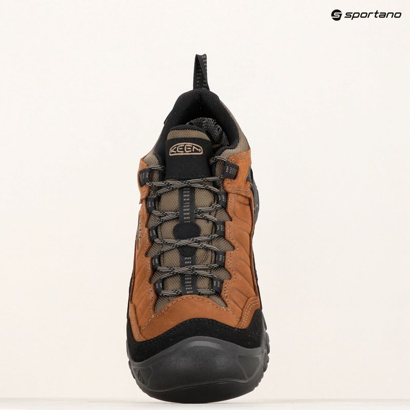 Pánské trekové boty KEEN Targhee IV WP bison/brindle 14