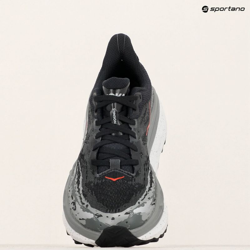 Pánské běžecké boty HOKA Stinson 7 black/outer orbit 9
