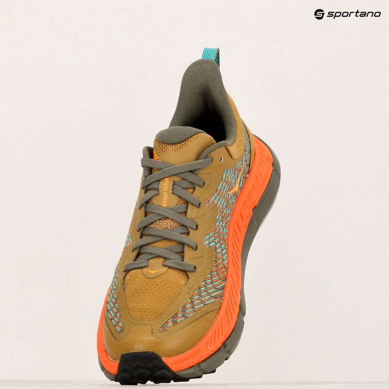 Pánské běžecké boty HOKA Mafate Speed 4 antique olive/squash 9