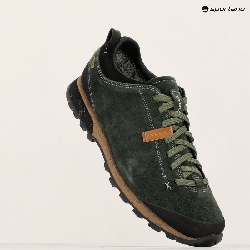 Pánské turistické boty   AKU Bellamont III Suede GTX dark green/beige 14