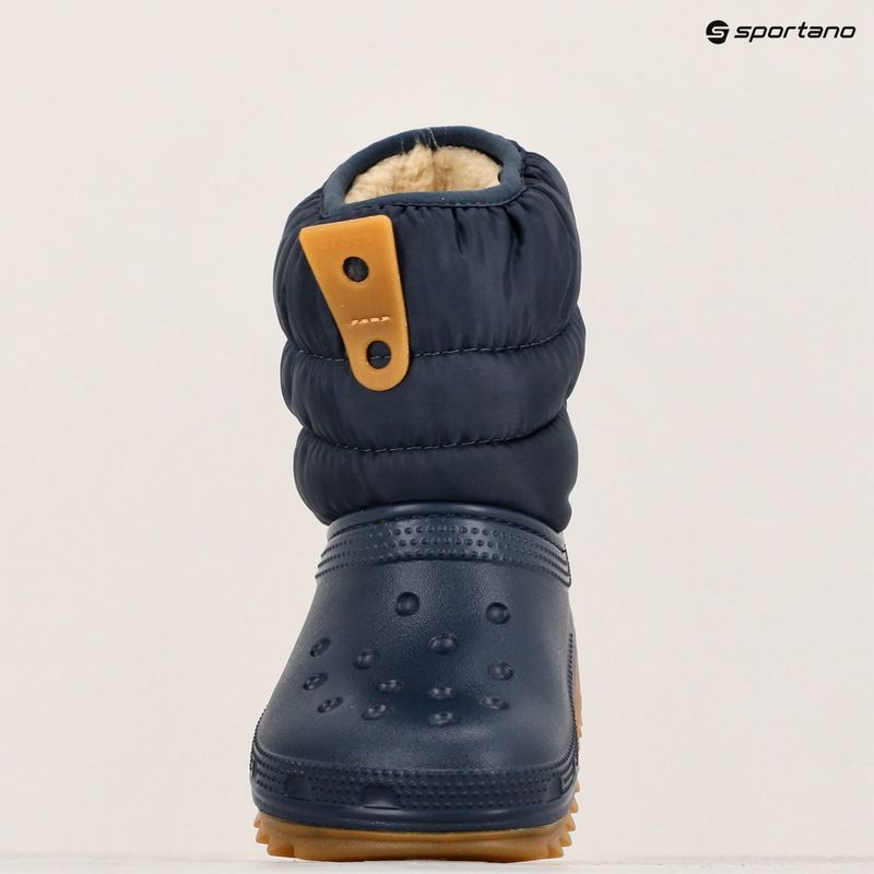Dětské sněhule  Crocs Classic Neo Puff Boot Toddler navy/gum 9