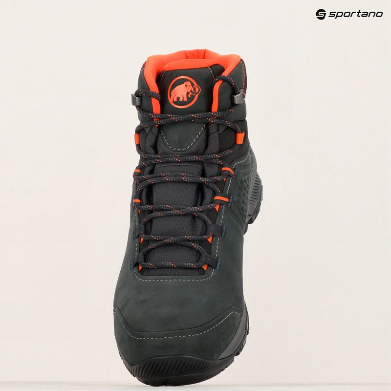 Pánské trekové boty Mammut Mercury IV Mid GTX black / hot red 19