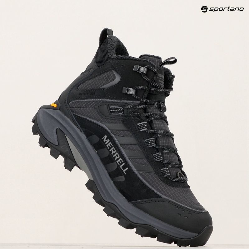 Pánské turistické boty Merrell Moab Speed 2 Thermo Mid Wp triple black 14