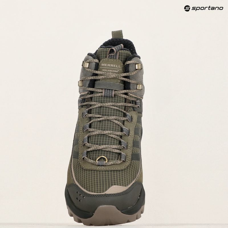 Pánské turistické boty Merrell Moab Speed 2 Thermo Mid Wp olive 14