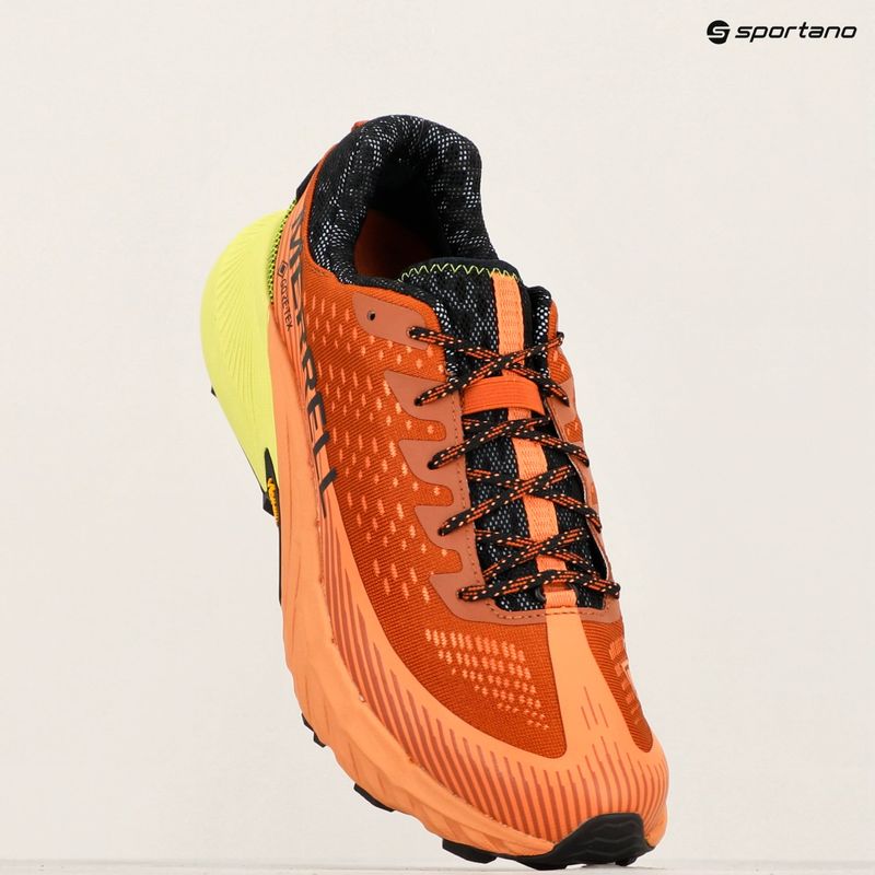 Pánské běžecké boty Merrell Agility Peak 5 Gtx clay / melon 14