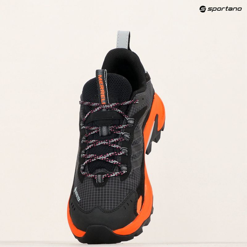 Pánské turistické boty Merrell Moab Speed 2 Gtx black/orange 13