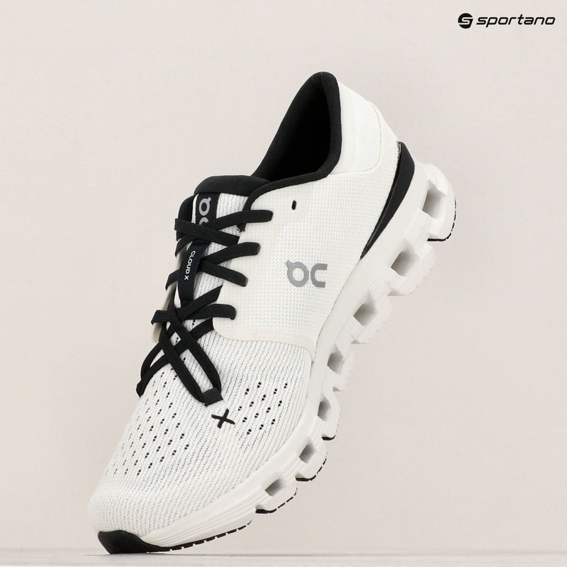 Pánské běžecké boty On Cloud X 4 ivory/black 16