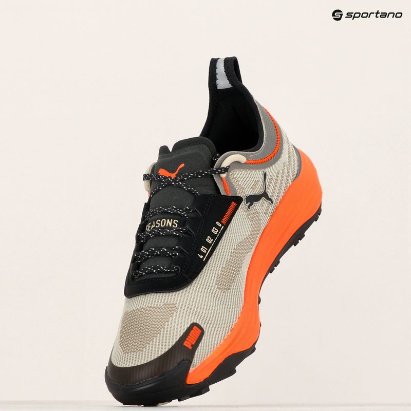 Pánské běžecké boty PUMA Voyage Nitro 3 Tech desert dust/flame flicker 19