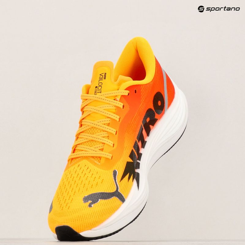 Pánské běžecké boty PUMA Velocity Nitro 3 Fade sun stream/sunset glow/white 18