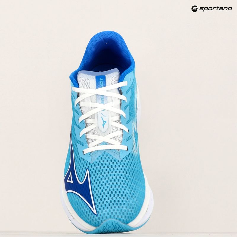 Pánské běžecké boty Mizuno Wave Rebellion Flash 2 river blue/ mugen blue/white 11