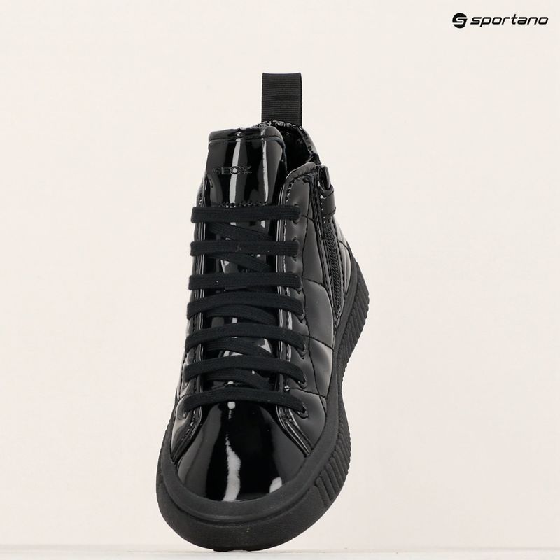 Juniorské boty  Geox Laquinny black 17