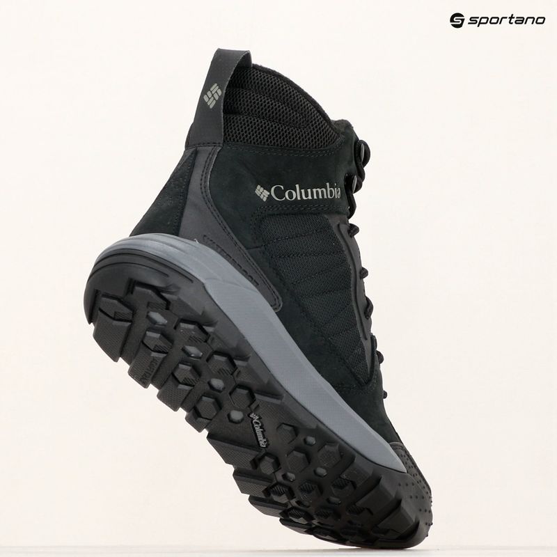 Pánské boty Columbia Portlander Boot Ohi black/ ti grey steel 18