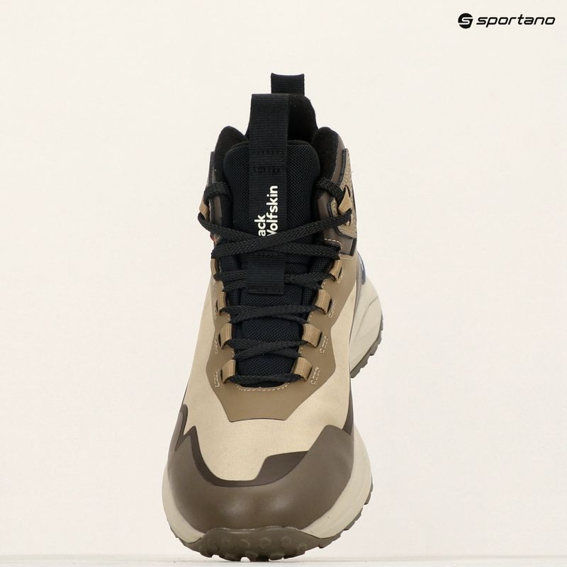 Pánské trekové boty Jack Wolfskin Dromoventure Wt Texapore Mid cold coffe 11