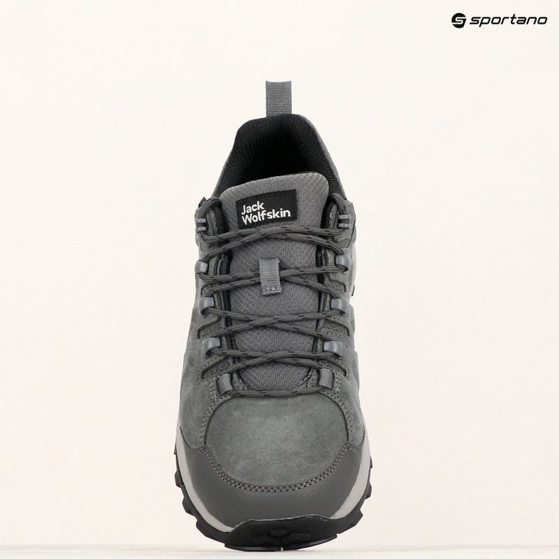 Pánské trekové boty Jack Wolfskin Refugio Texapore Low slate 10