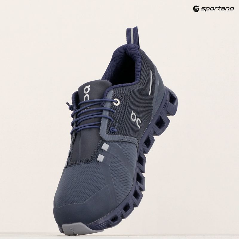 Pánská běžecká obuv On Running Cloud 5 Waterproof navy/ink 16