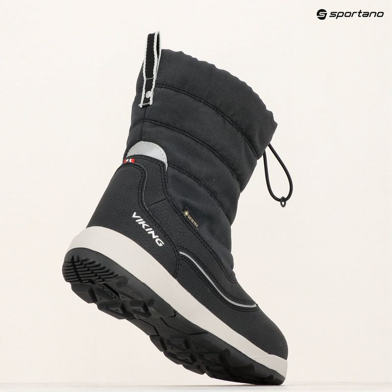 Dětské sněhule Viking Toasty Pull-On Warm GTX black 16