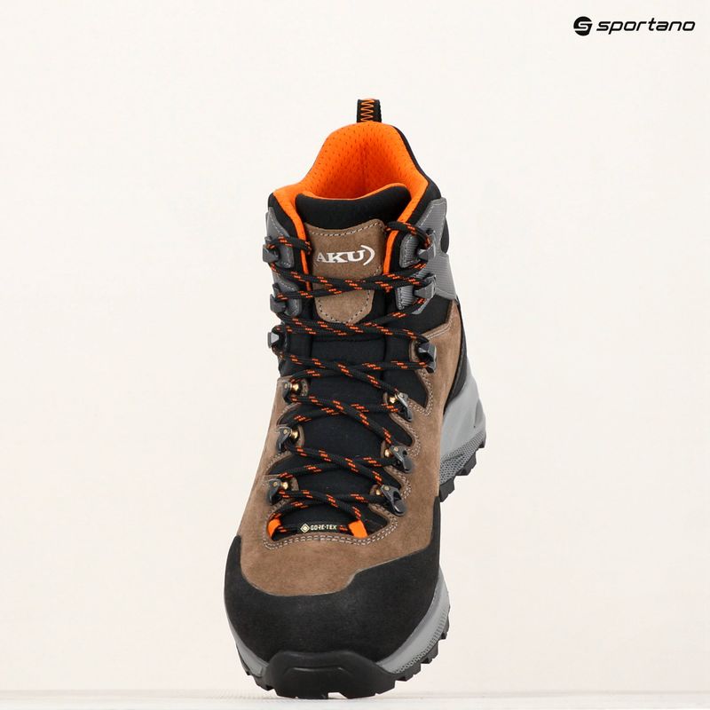 Pánské trekingové boty  AKU Alterra II GTX brown/orange 14