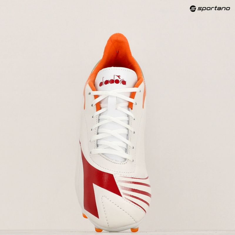 Pánské kopačky  Diadora Maximus LT SLP12 white/chili pepper/russet orange 15