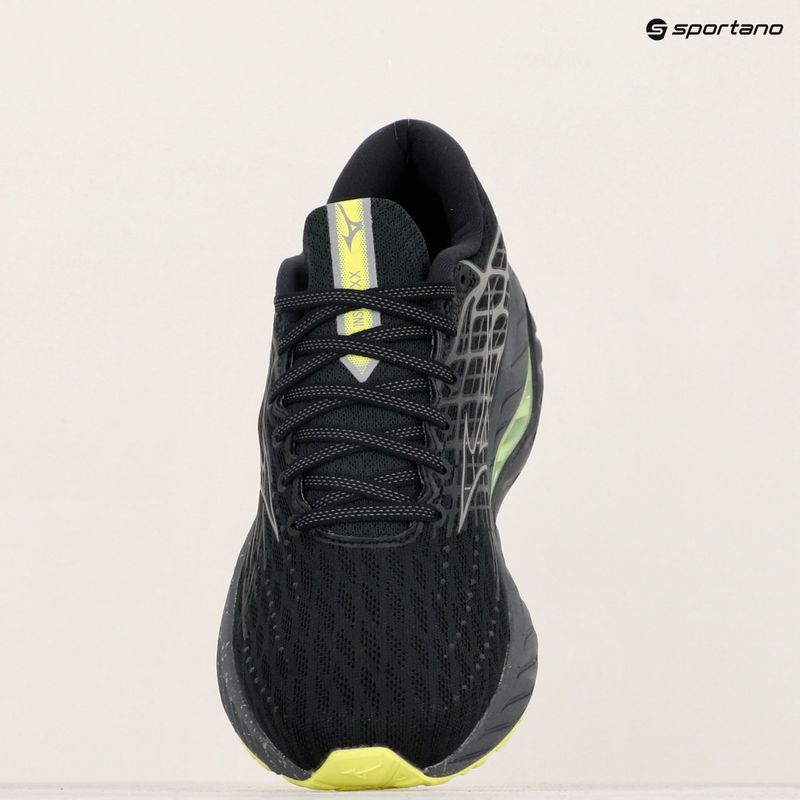 Pánské běžecké boty Mizuno Wave Inspire 20 black/silver/sunny lime 11