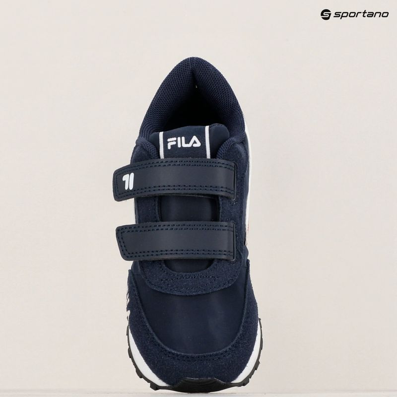 Dětské boty  FILA Orbit Revolution Velcro fila navy 9